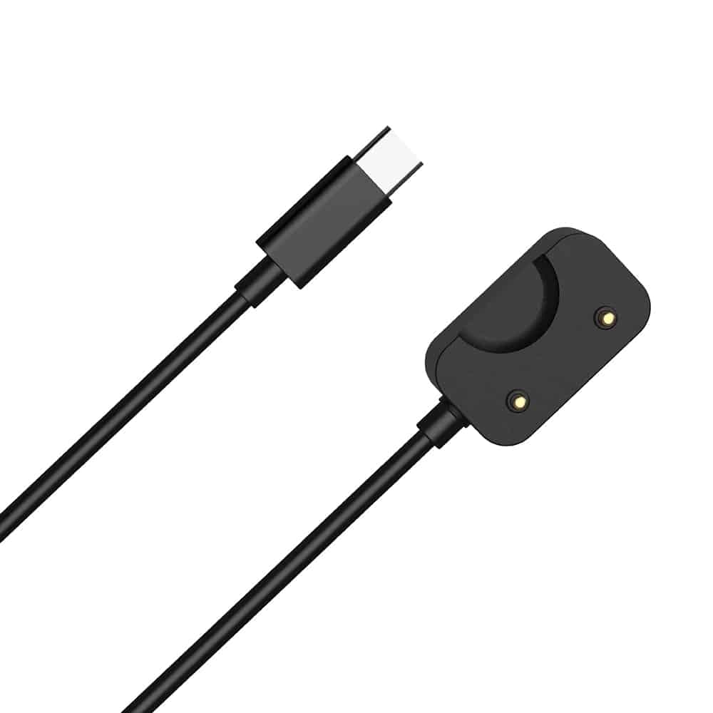 Techsuit - SmartWatch Wireless Charging Καλώδιο (WCC1) - Type-C, for Samsung Galaxy Fit3, 5V, 1A, 5W, 1m - Black 3