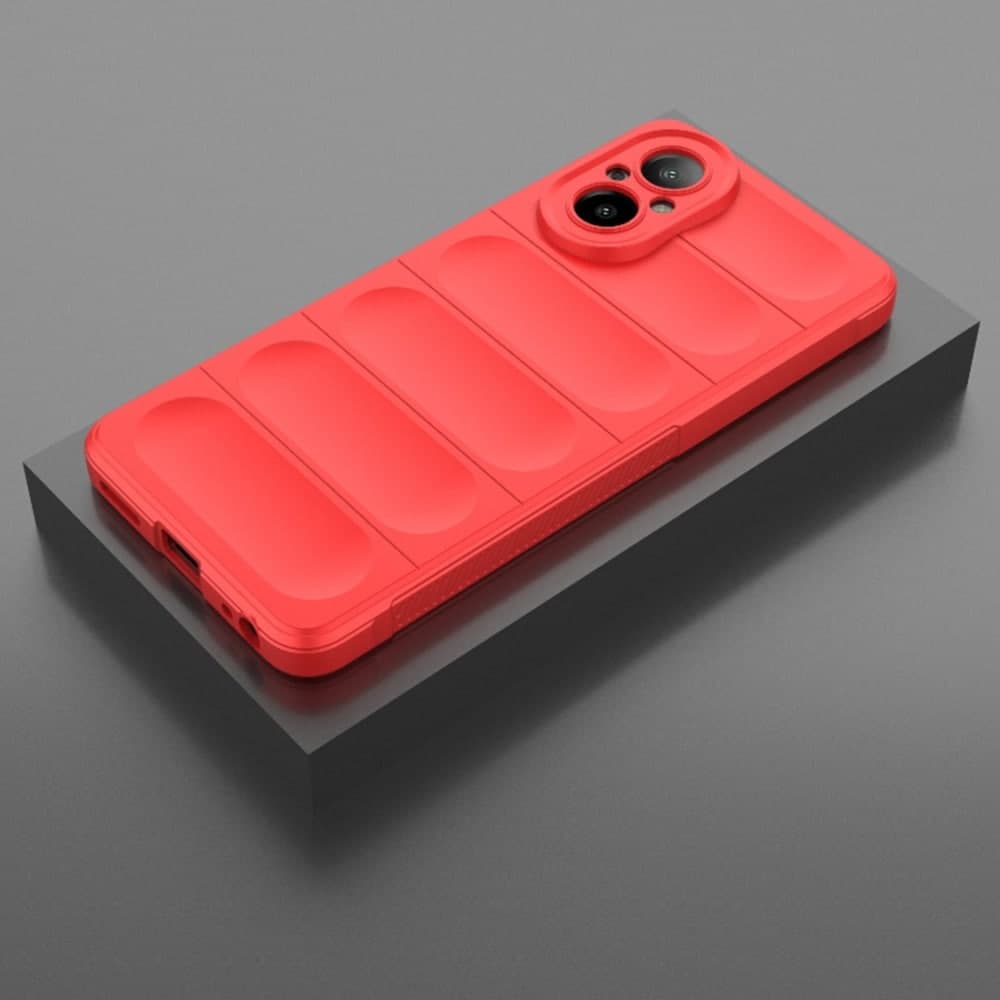 Techsuit Magic Shield - θήκη για Realme C67 4G - Κόκκινο 3