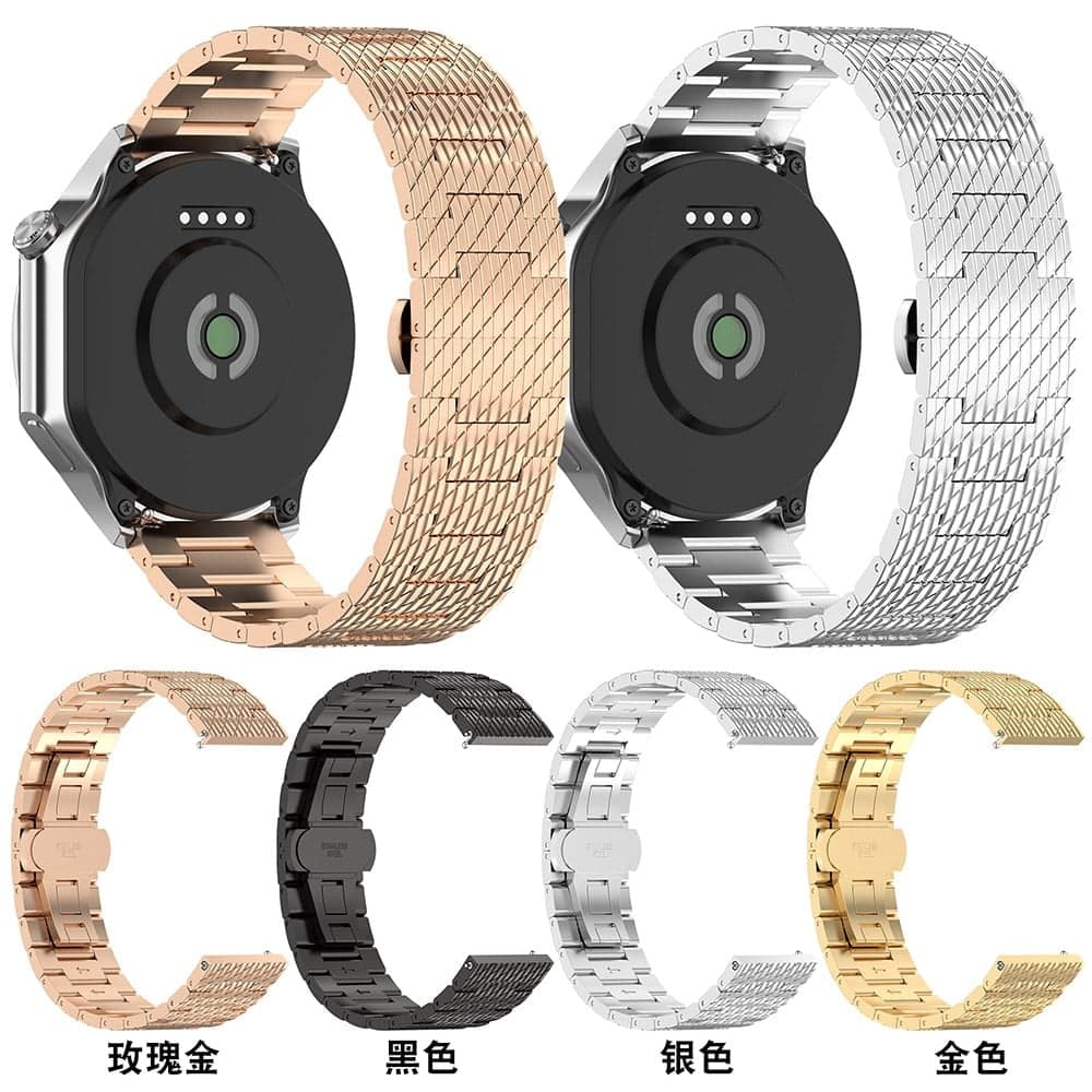 Techsuit Watchband 22mm (W052) - θήκη για Huawei Xiaomi Watch S1 - Ροζ 6