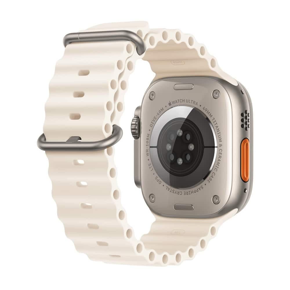 Techsuit - Watchband (W038) - Apple Watch 1/2/3/4/5/6/7/8/9/10/SE/SE 2 (38/40/41/42mm) - Pink 2