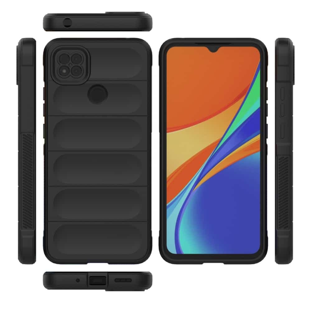 Techsuit Magic Shield - θήκη για Xiaomi Redmi 9C / NFC - Μαύρο 2