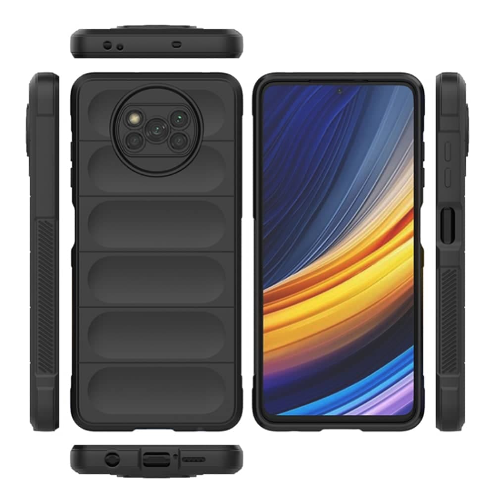 Techsuit Magic Shield - θήκη για Xiaomi Poco X3 / NFC Pro - Μαύρο 2
