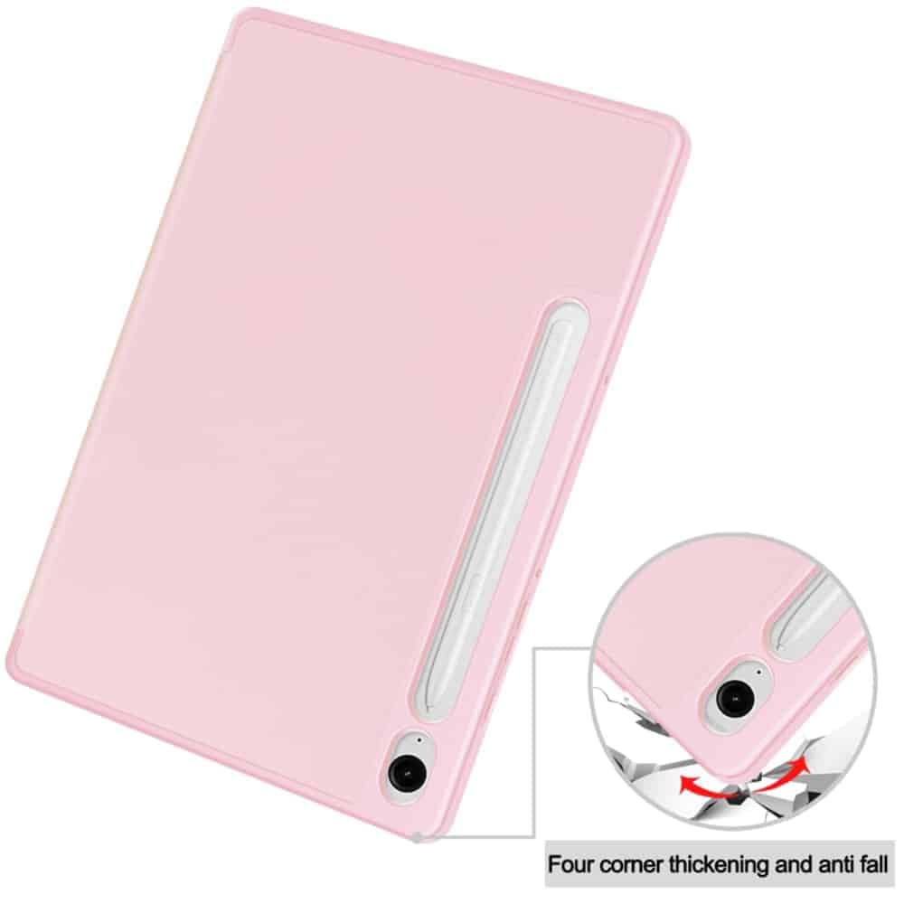Techsuit - Flex Trifold (με Θήκη για Μολύβι) - Samsung Galaxy Tab S9 FE - Ροζ 3