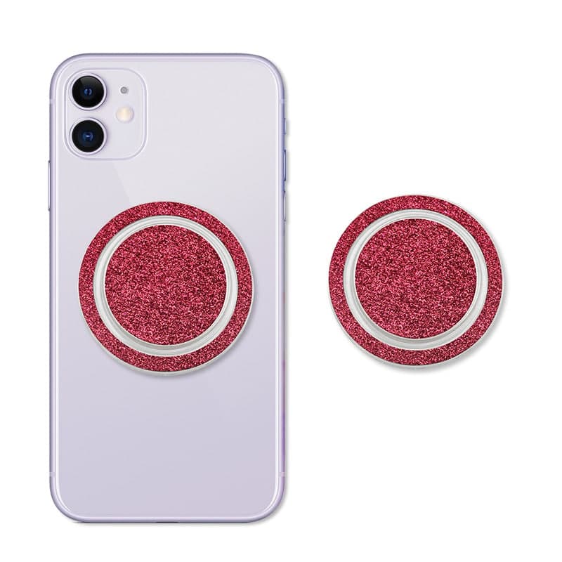Techsuit - MagSafe Phone Ring (MPR1) - Round Shape, Polycarbonate - Red