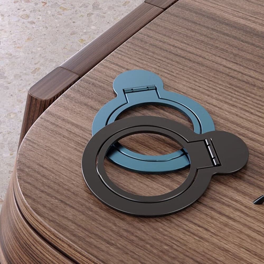 Techsuit - MagSafe Phone Ring (MPR4) - Round Shape, Aluminium Alloy - Blue 4