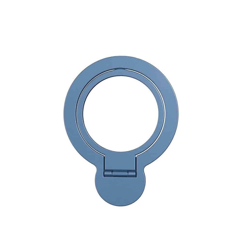 Techsuit - MagSafe Phone Ring (MPR4) - Round Shape, Aluminium Alloy - Blue