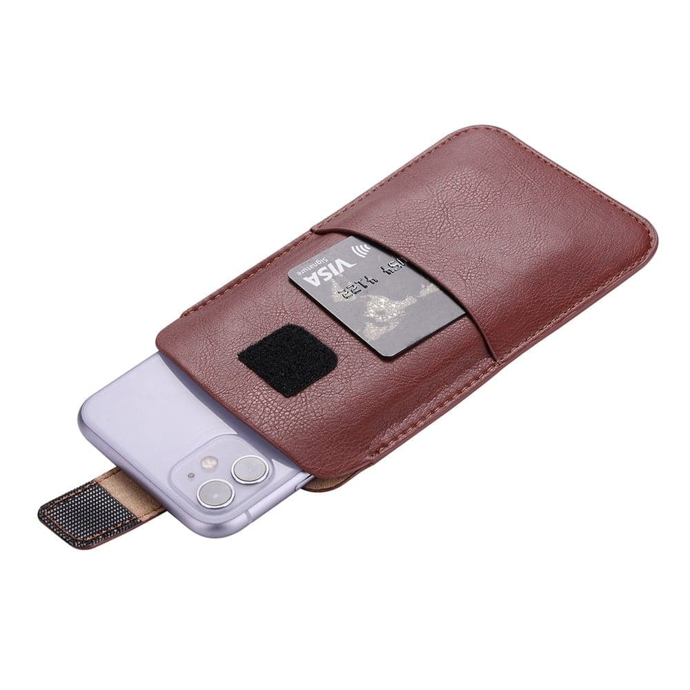 Techsuit Leather Folio - Apple 6.1 inches - Καφέ 2