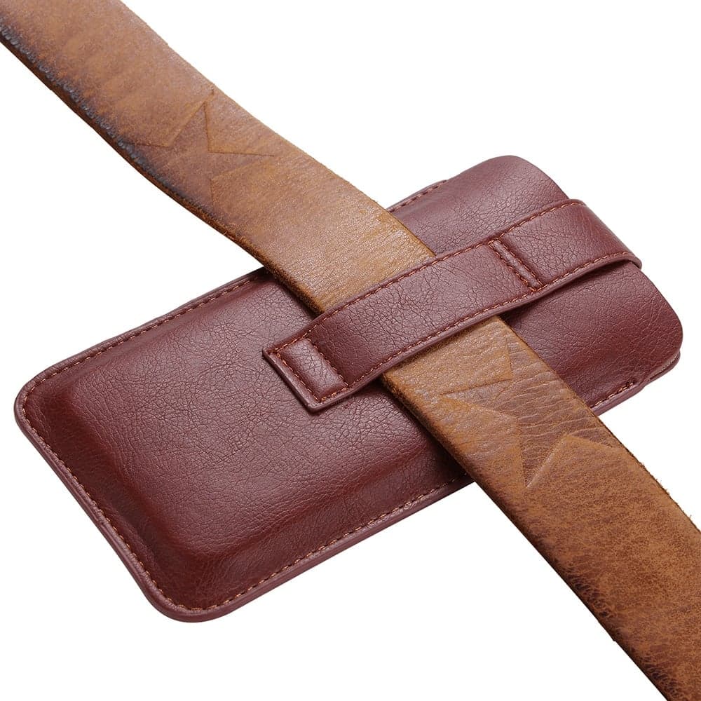 Techsuit Leather Folio - Apple 6.1 inches - Καφέ 5