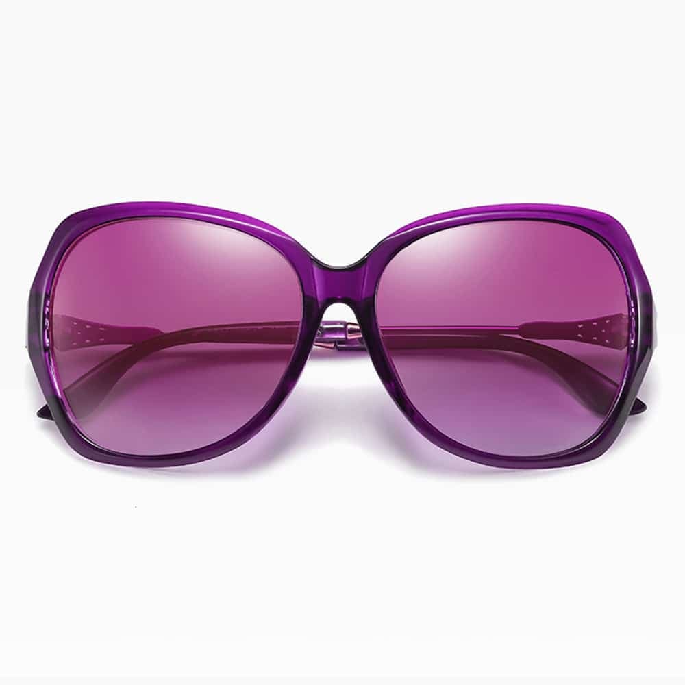Techsuit - Γυναικεία Polarized Γυαλιά Ηλίου (8881) με Προστασία UV, PC - Μωβ One Size 2