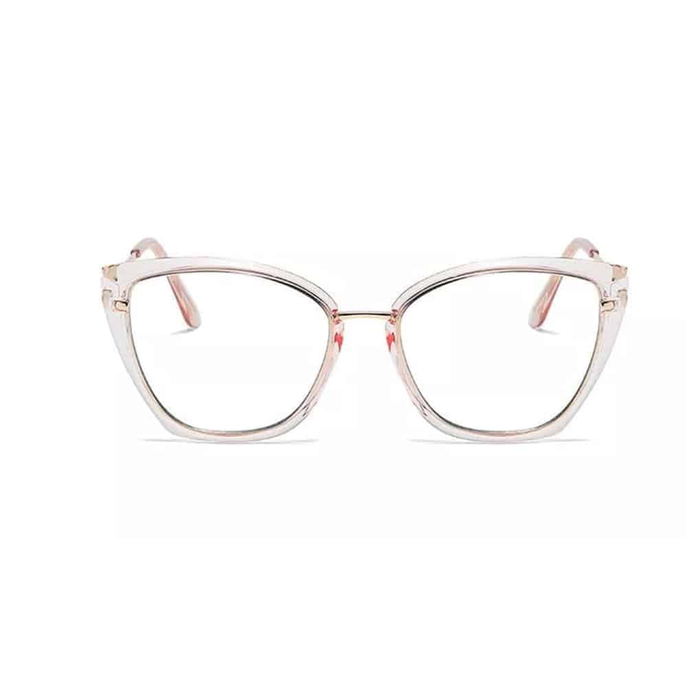 Techsuit - Γυαλιά Anti-Blue Light Reflex Metal (WD605-N6) - Cat Eye - Ροζ One Size 2