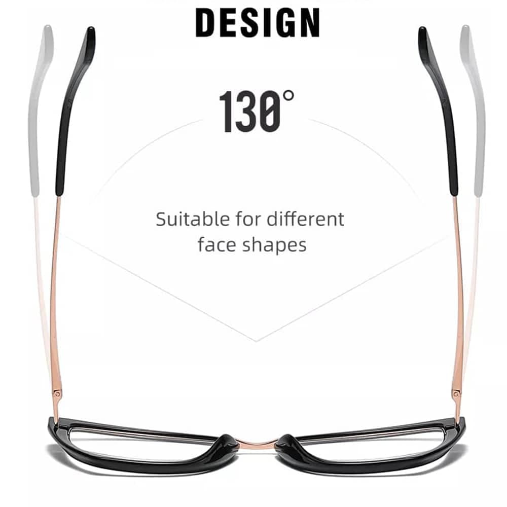 Techsuit - Γυαλιά Anti-Blue Light Reflex Metal (WD605-N6) - Cat Eye - Ροζ One Size 5