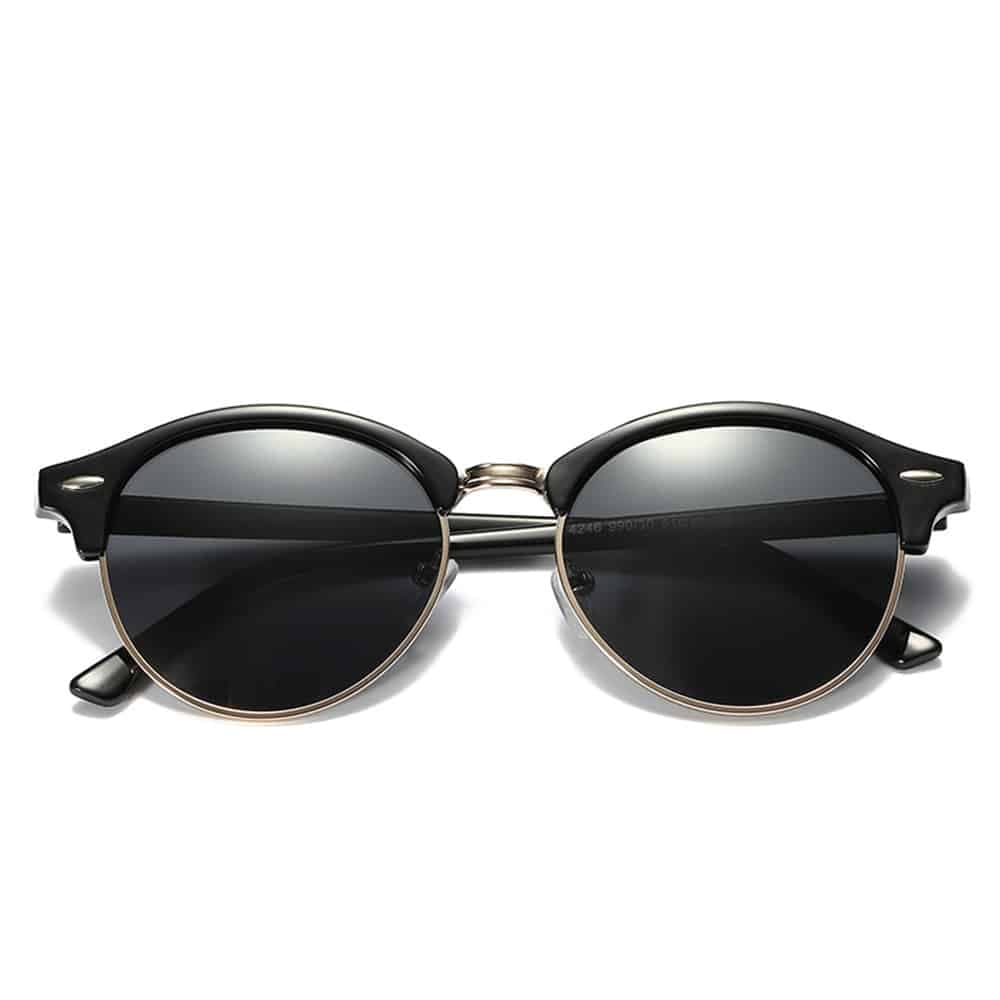 Techsuit - Ανδρικά Γυαλιά Ηλίου Polarized (66612), με Προστασία UV - Χρυσό / Μπλε One Size 4