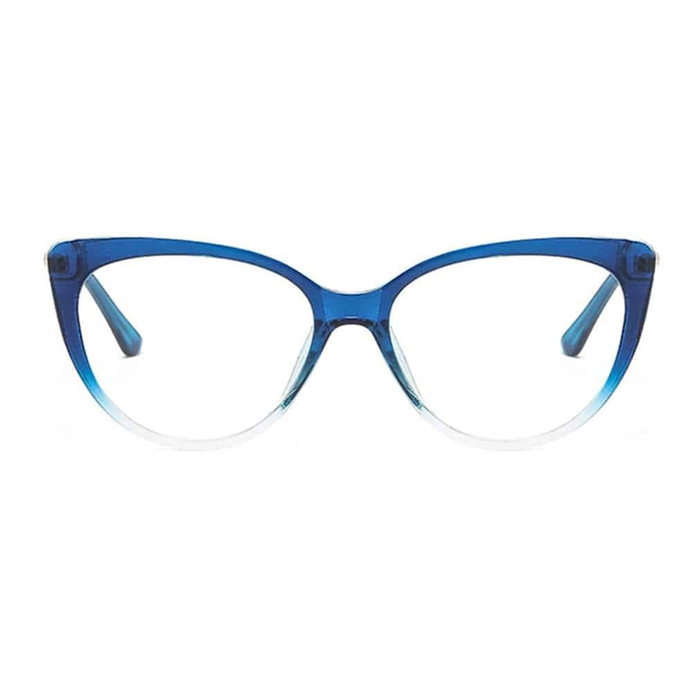 Techsuit - Γυαλιά Anti-Blue Light Reflex Metal (F5018-C8) - Cat Eye - Διάφανο Μπλε One Size 2