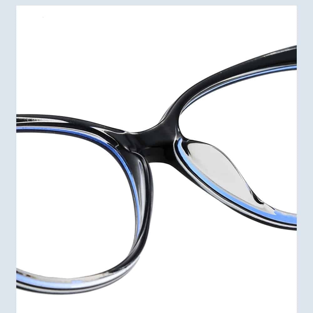 Techsuit - Γυαλιά Anti-Blue Light Reflex Metal (F5018-C6) - Cat Eye - Καφέ One Size 5