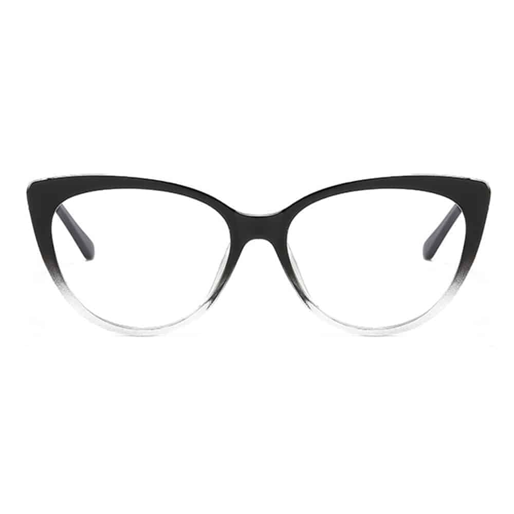 Techsuit - Γυαλιά Anti-Blue Light Reflex Metal (F5018-C7) - Cat Eye - Διάφανο Μαύρο One Size 2