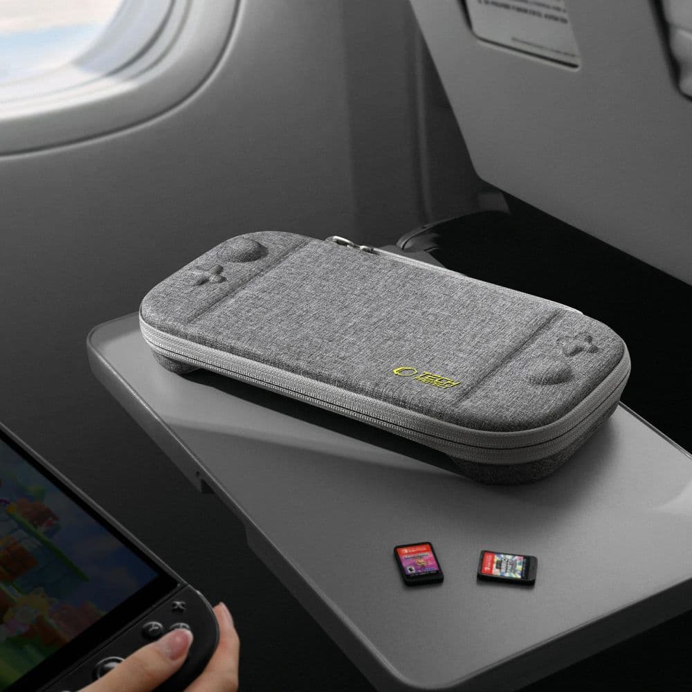 Tech-Protect Slim Pouch Nintendo Switch 2 Dark Grey 11