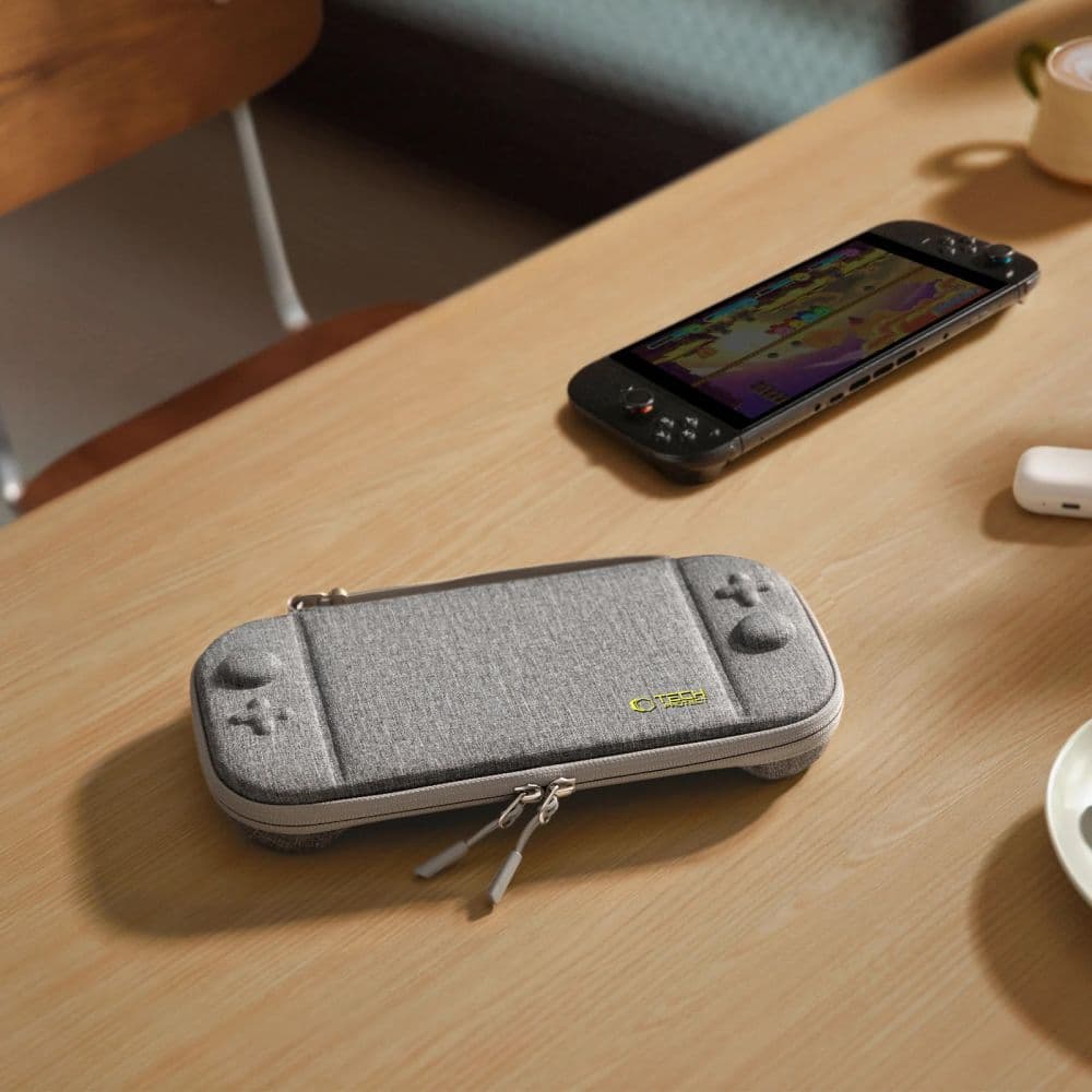 Tech-Protect Slim Pouch Nintendo Switch 2 Dark Grey 12