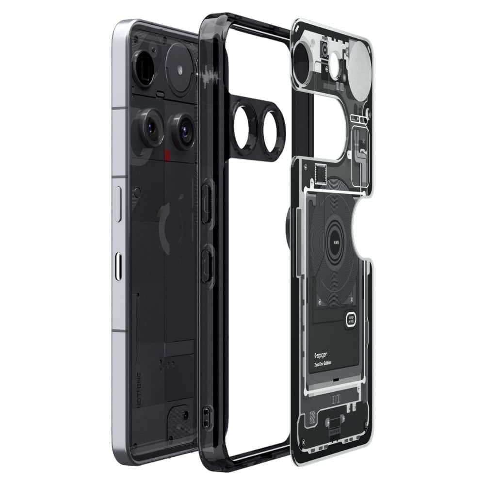 Spigen Ultra Hybrid - θήκη για Nothing Phone (3a) - Διάφανο 12