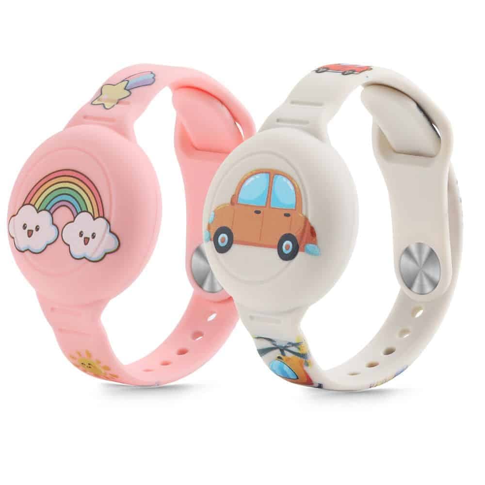 Tech-Protect Smooth For Kids 2-Pack Apple Airtag 1 / 2 Colorful
