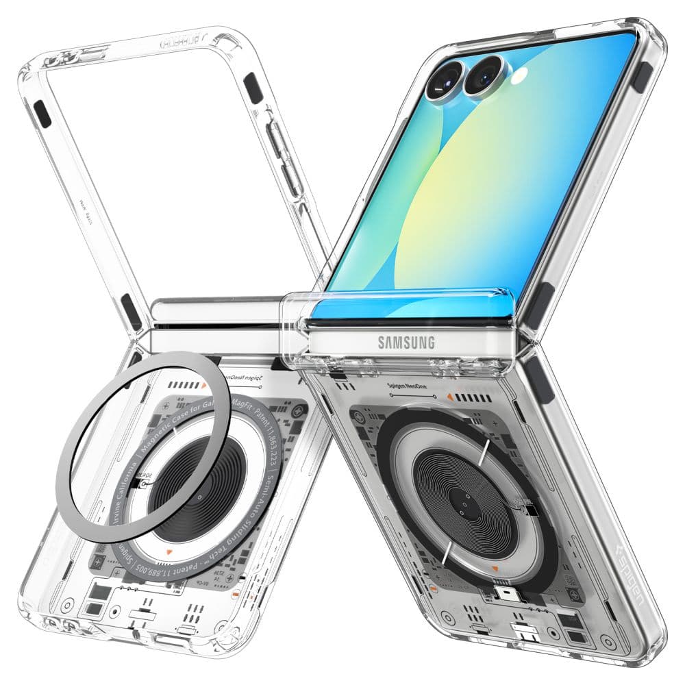 Spigen Ultra Hybrid Pro - θήκη για Samsung Galaxy Z Flip7 - Διάφανο 2