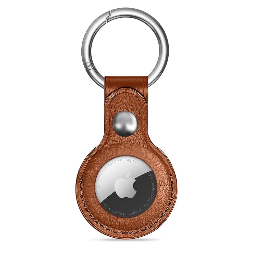 Tech-Protect Naturalfit Apple Airtag 1 / 2 Brown