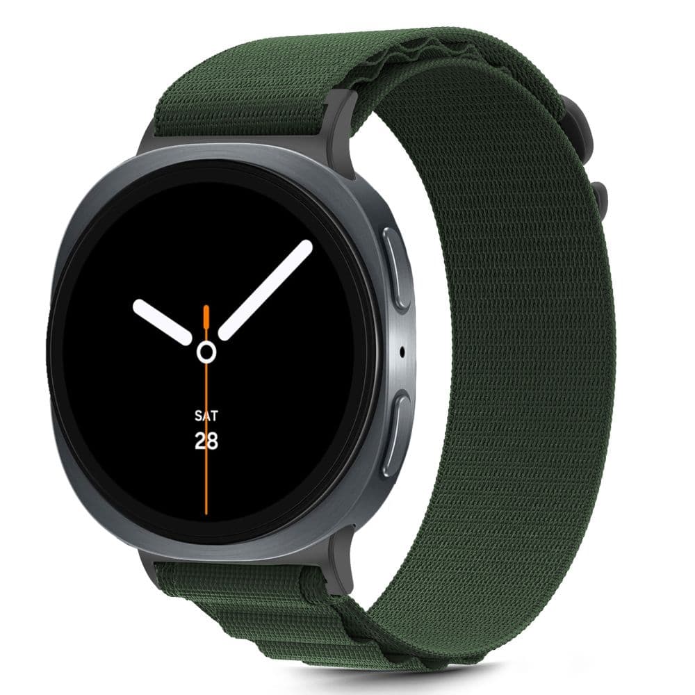 Tech-Protect Nylon Pro Samsung Galaxy Watch 8 / Classic (40 / 44 / 46 Mm) Army Green 3