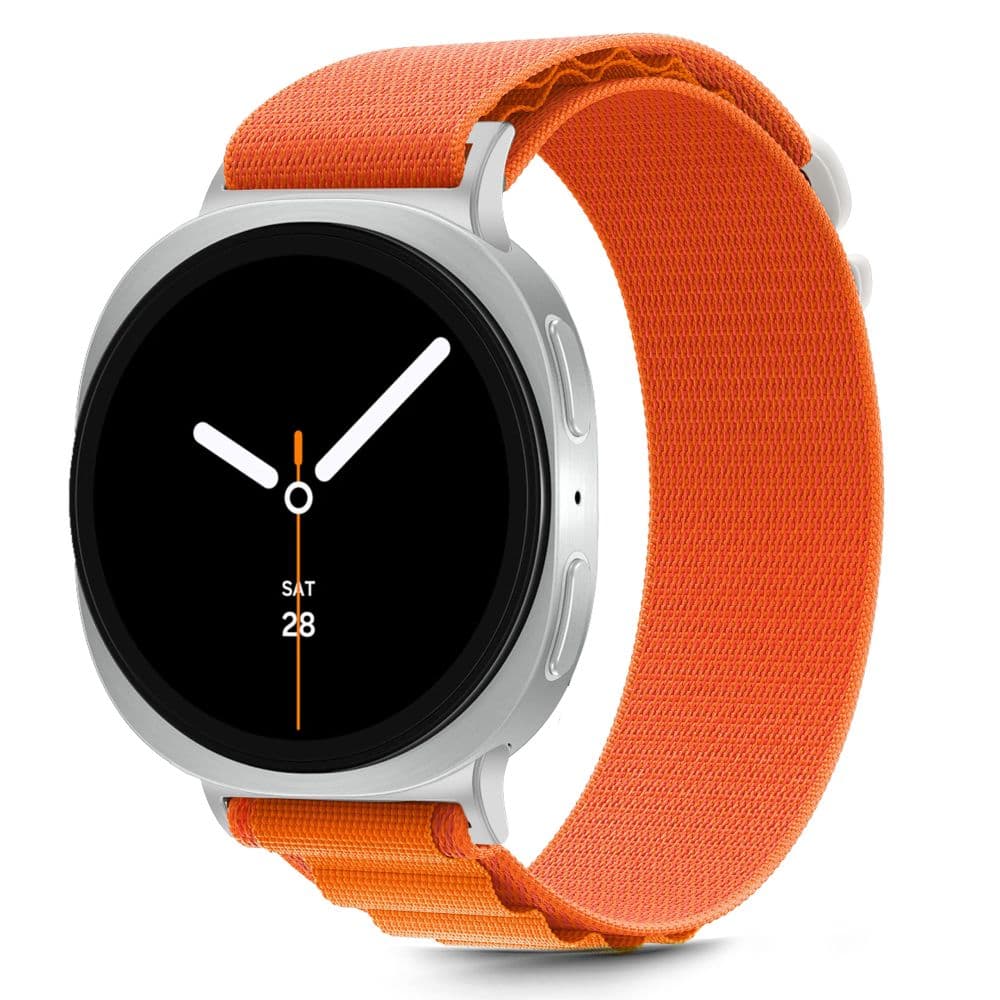 Tech-Protect Nylon Pro Samsung Galaxy Watch 8 / Classic (40 / 44 / 46 Mm) Orange 2
