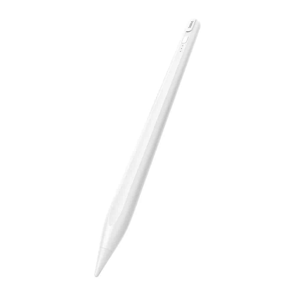 Baseus - Stylus Pen Smooth Writing Iii Series (p80080805213-00) - For iPad, Wired Charging, Active Wireless Version - White 2