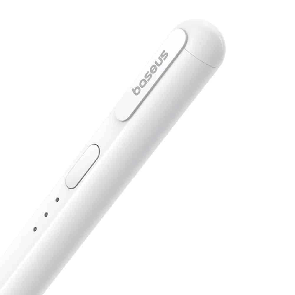 Baseus - Stylus Pen Smooth Writing Iii Series (p80080805213-00) - For iPad, Wired Charging, Active Wireless Version - White 5