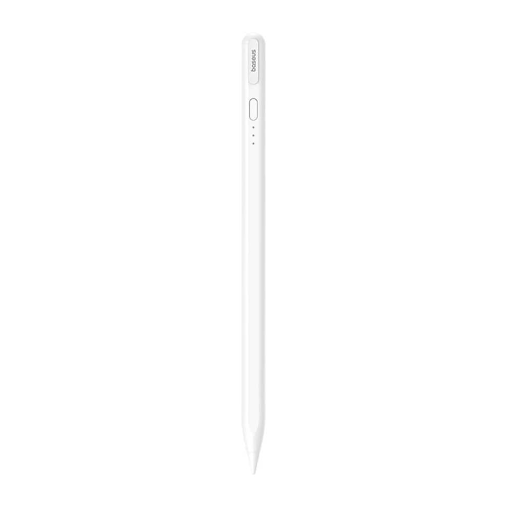 Baseus - Stylus Pen Smooth Writing Iii Series (p80080805213-00) - For iPad, Wired Charging, Active Wireless Version - White 3