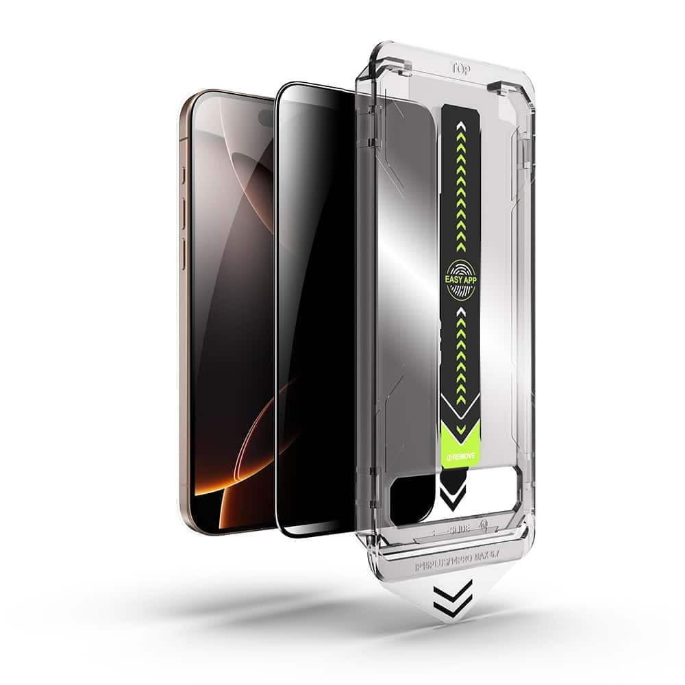 Techsuit - Titanglass Fullcover Για iPhone 17 Pro Max - Privacy 2