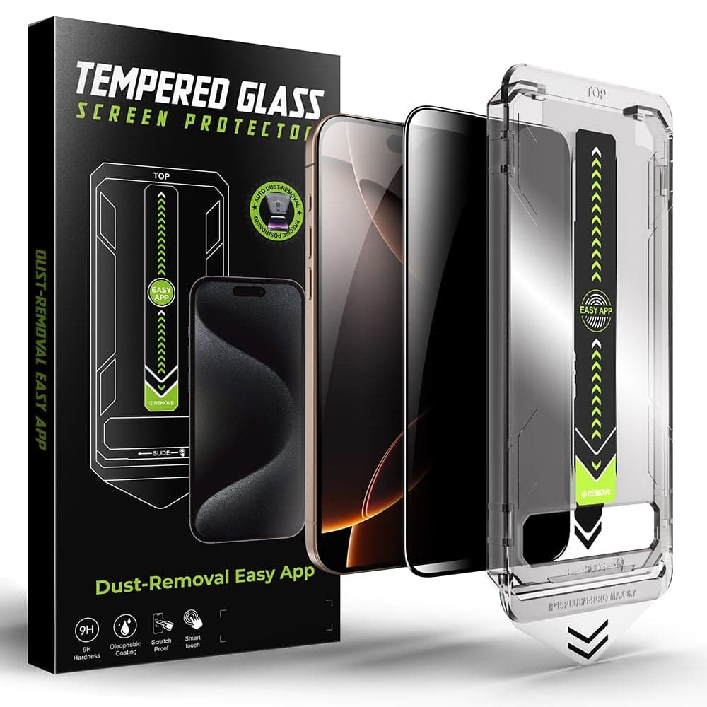 Techsuit - Titanglass Fullcover Για iPhone 17 Pro Max - Privacy 1