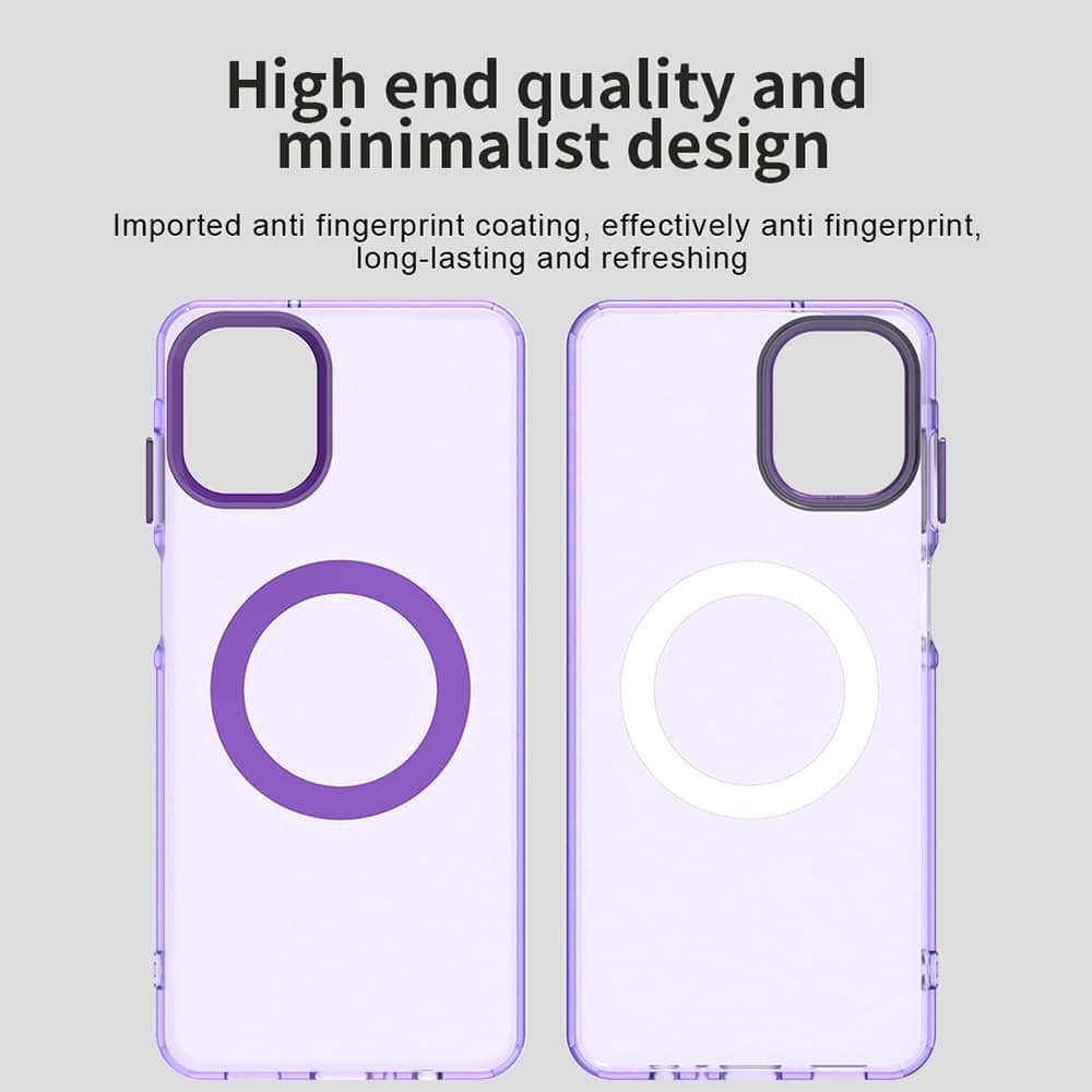 Techsuit CandyCase MagSafe - θήκη για Samsung Galaxy A07 4G - Μωβ 6