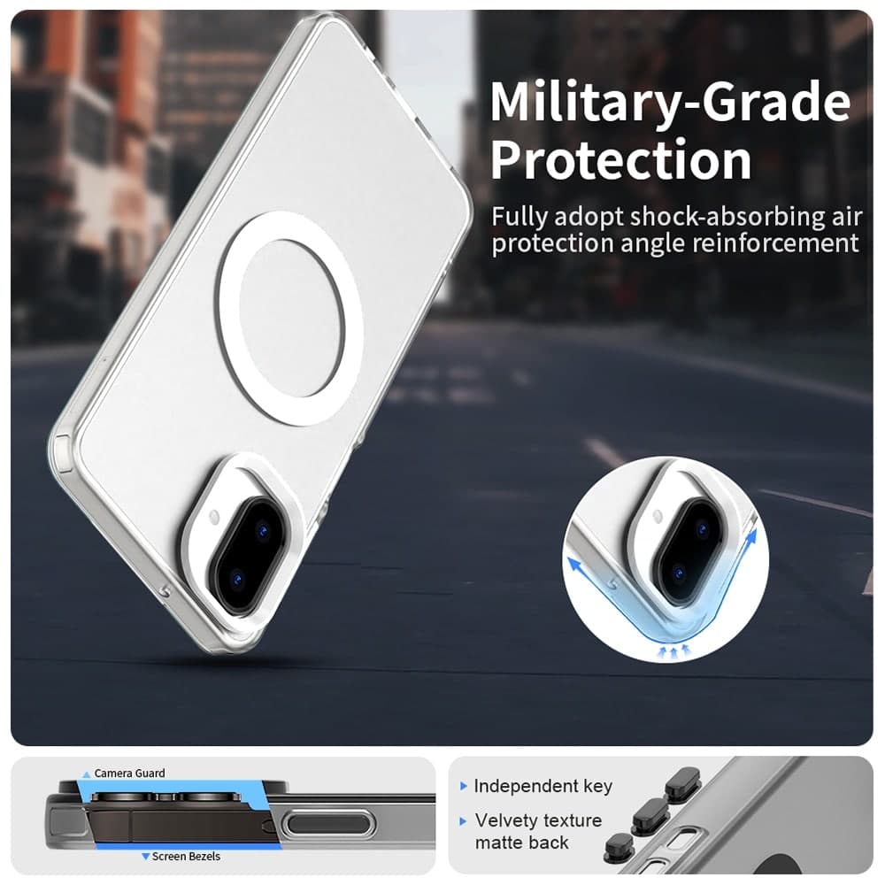 Techsuit CandyCase MagSafe - θήκη για Samsung Galaxy A07 4G - Λευκό 4