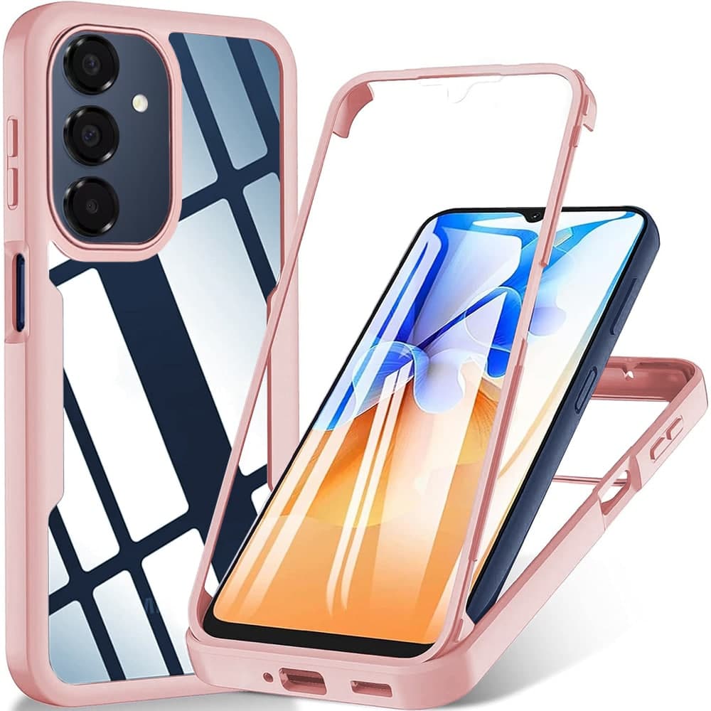 Techsuit ColorVerse 360 - θήκη για Samsung Galaxy A16 / 5G A17 4G - Ροζ