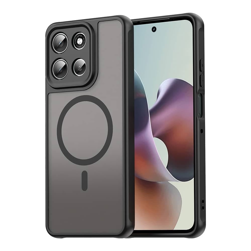Techsuit HaloFrost II MagSafe - θήκη για Motorola Moto G56 - Μαύρο