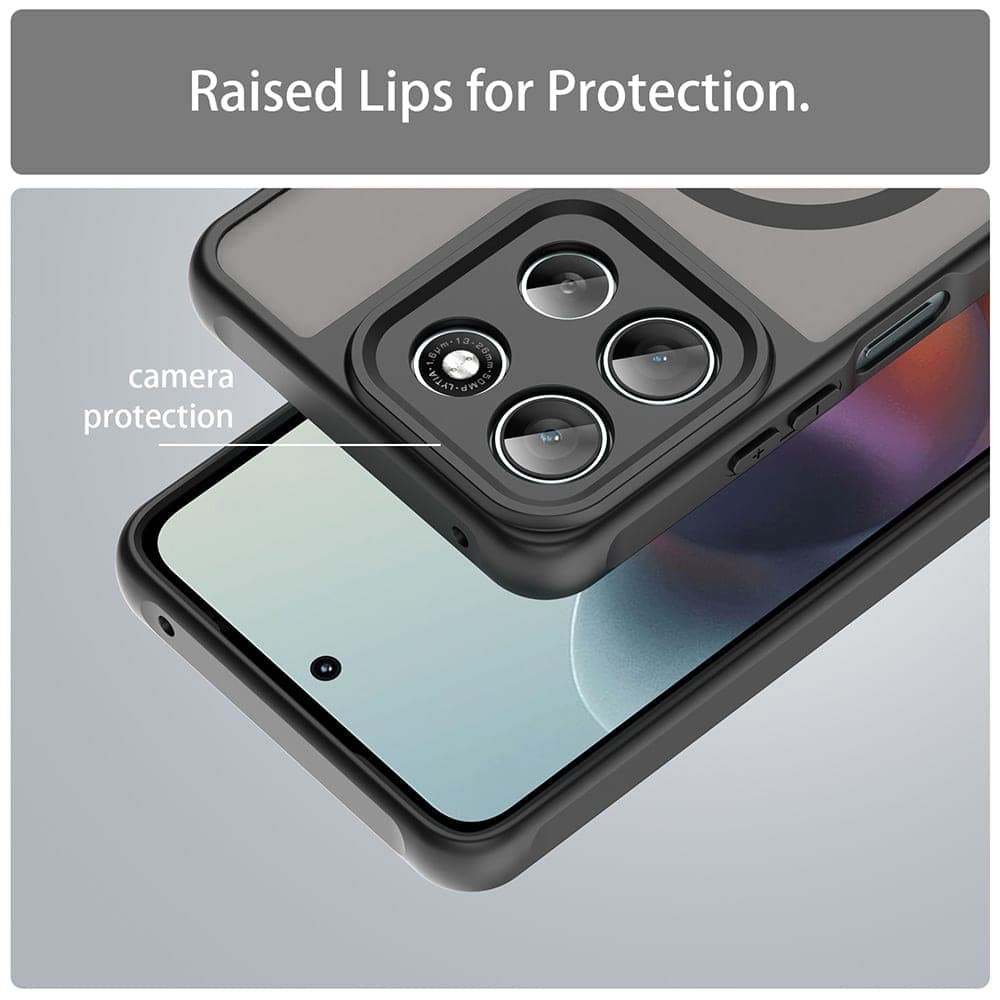 Techsuit HaloFrost II MagSafe - θήκη για Motorola Moto G56 - Μαύρο 2