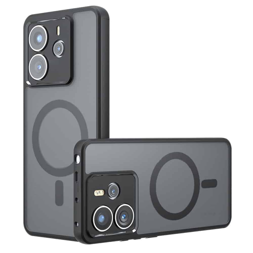 Techsuit PureFrost MagSafe - θήκη για Xiaomi Redmi Note 14 4G - Μαύρο