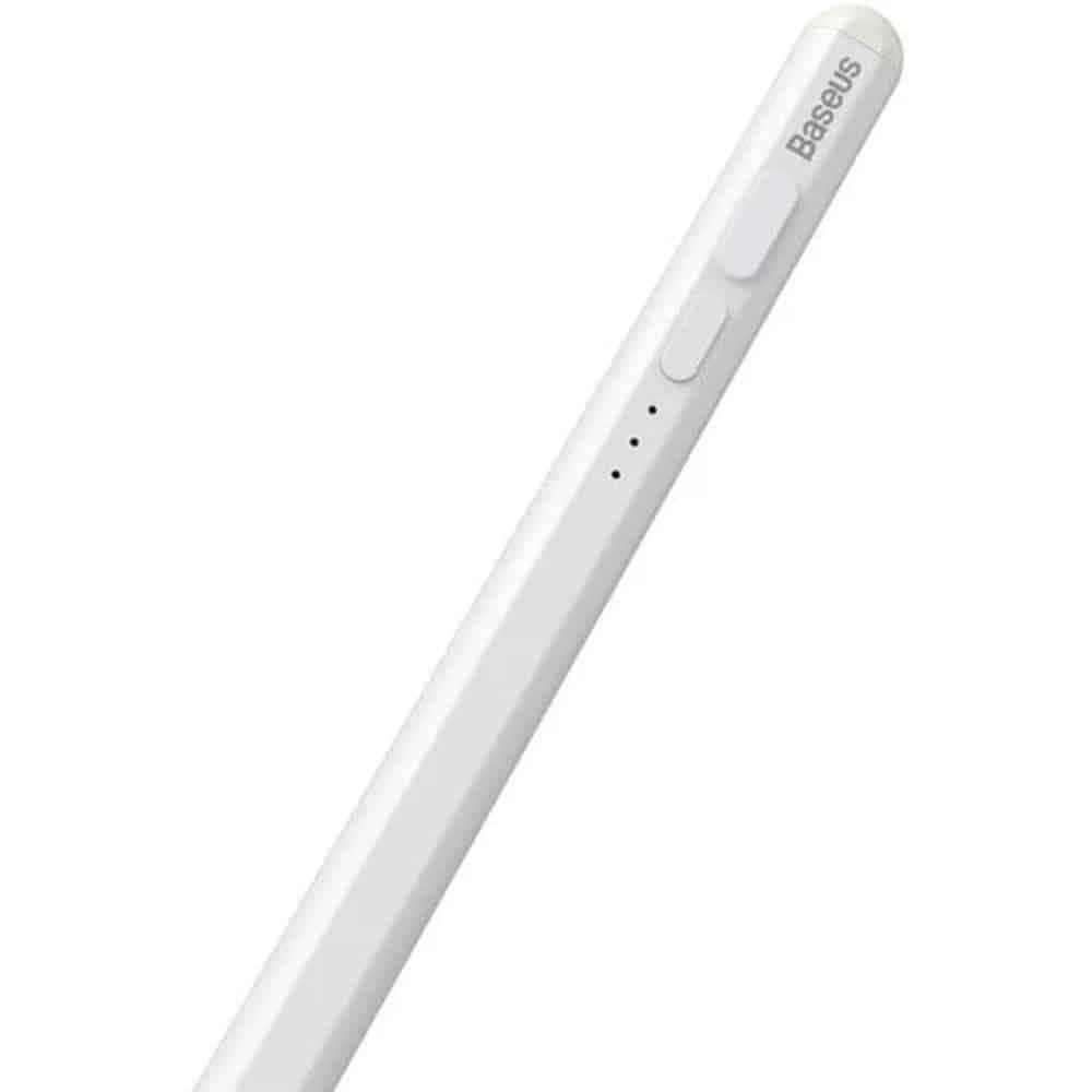 Baseus - Stylus Pen Smooth Writing 2 Series (p80015802213-03) - For iPad, Type-C, Active, Magnetic, Palm-Rejection - White 3