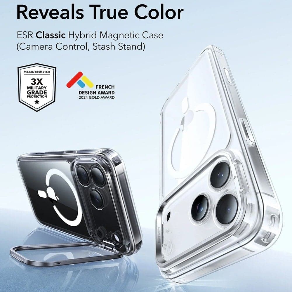 ESR Classic Hybrid HaloLock - θήκη για Apple iPhone 17 Pro Max - Διάφανο 5