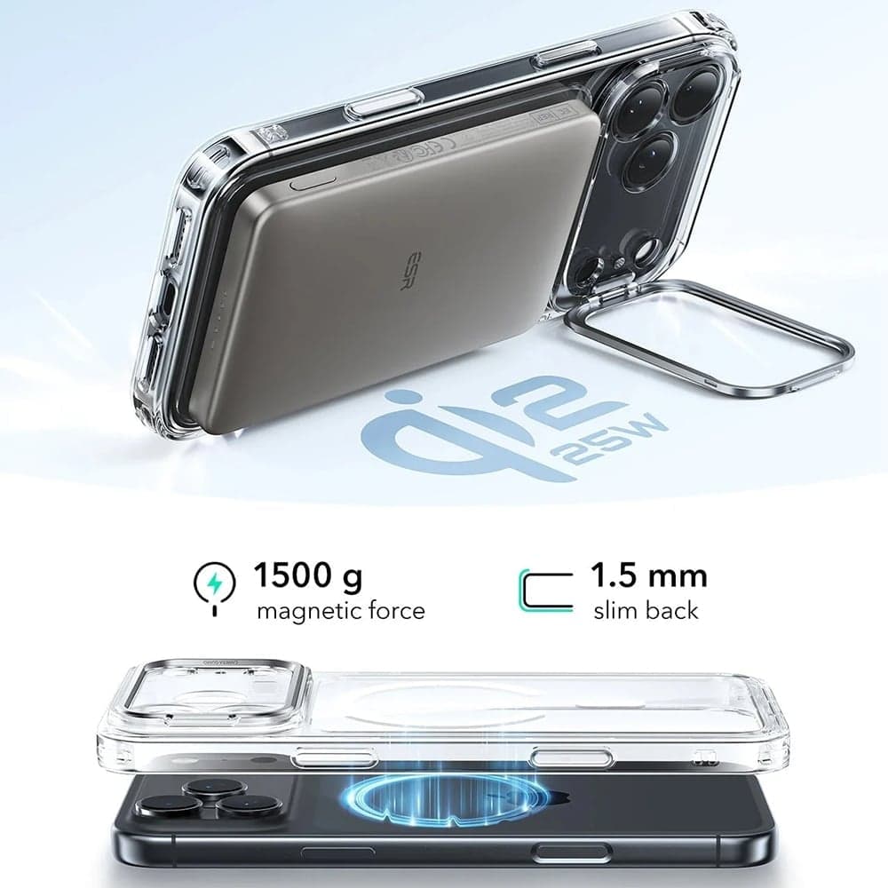 ESR Classic Hybrid HaloLock - θήκη για Apple iPhone 17 Pro Max - Διάφανο 6