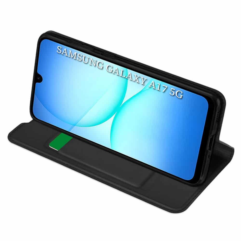 Techsuit Magskin Book - θήκη για Samsung Galaxy A17 / 4G 5G - Μαύρο 2