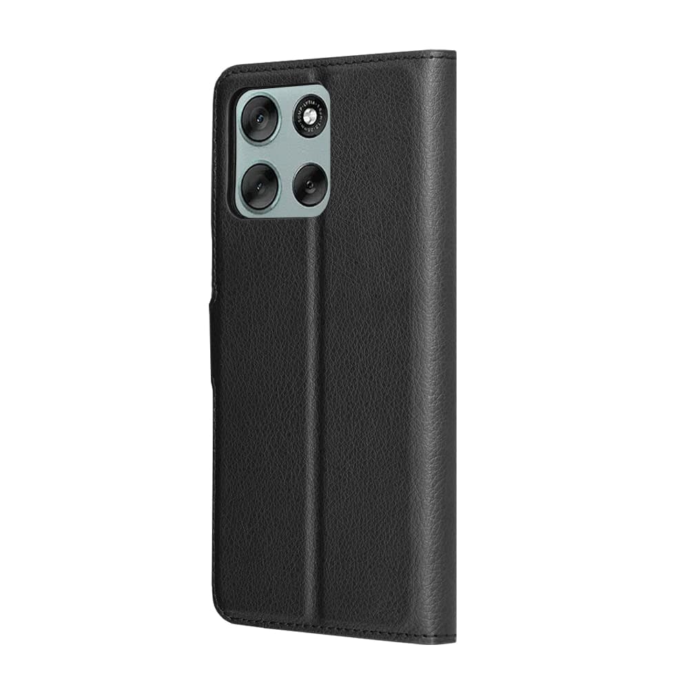 Techsuit Leather Folio - θήκη για Motorola Moto G56 - Μαύρο 5