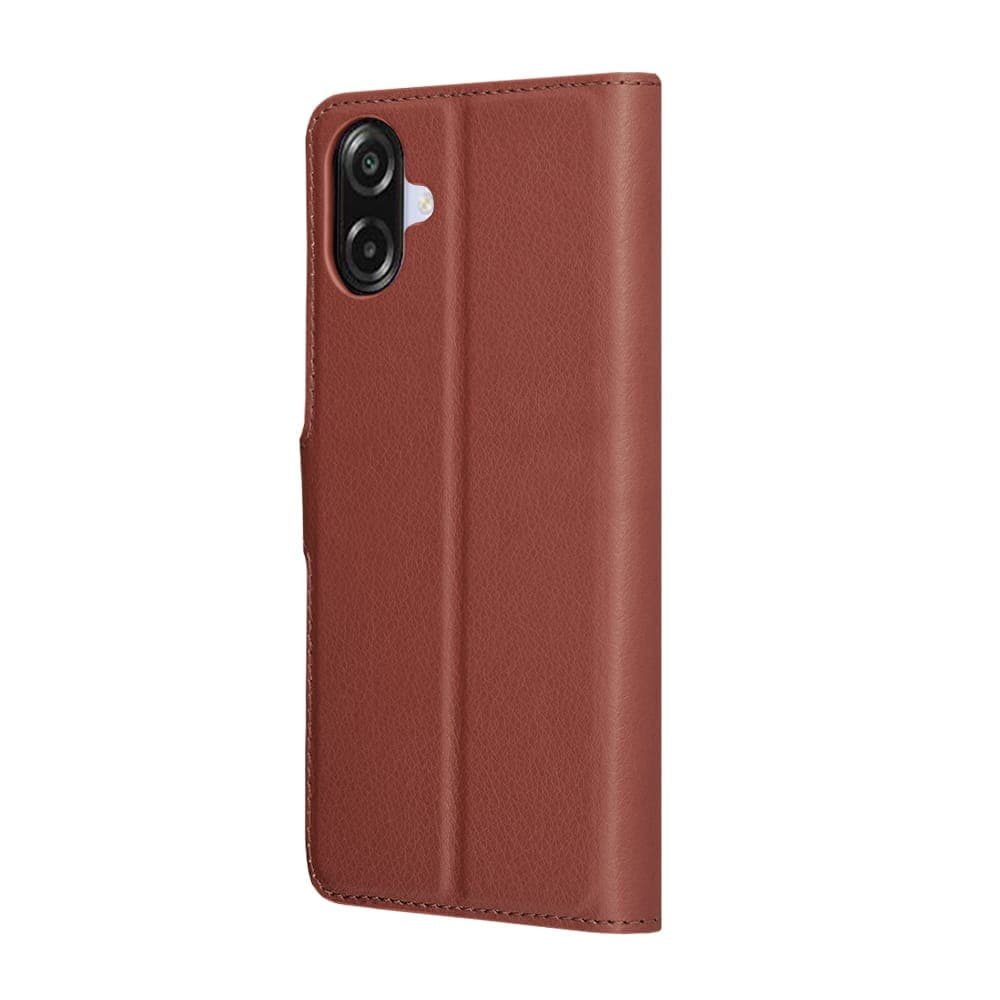 Techsuit Leather Folio - θήκη για Samsung Galaxy A07 4G - Καφέ 5