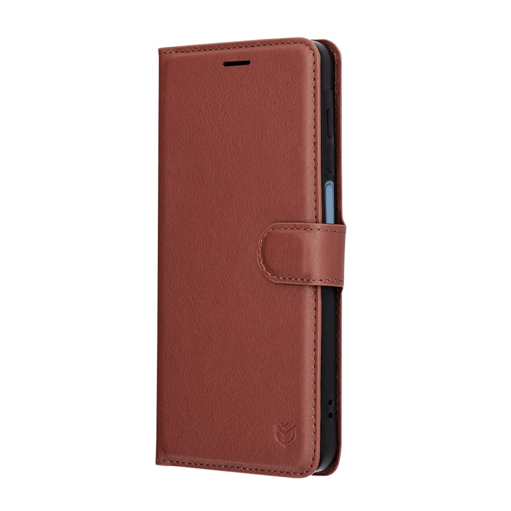 Techsuit Leather Folio - θήκη για Samsung Galaxy A07 4G - Καφέ 4