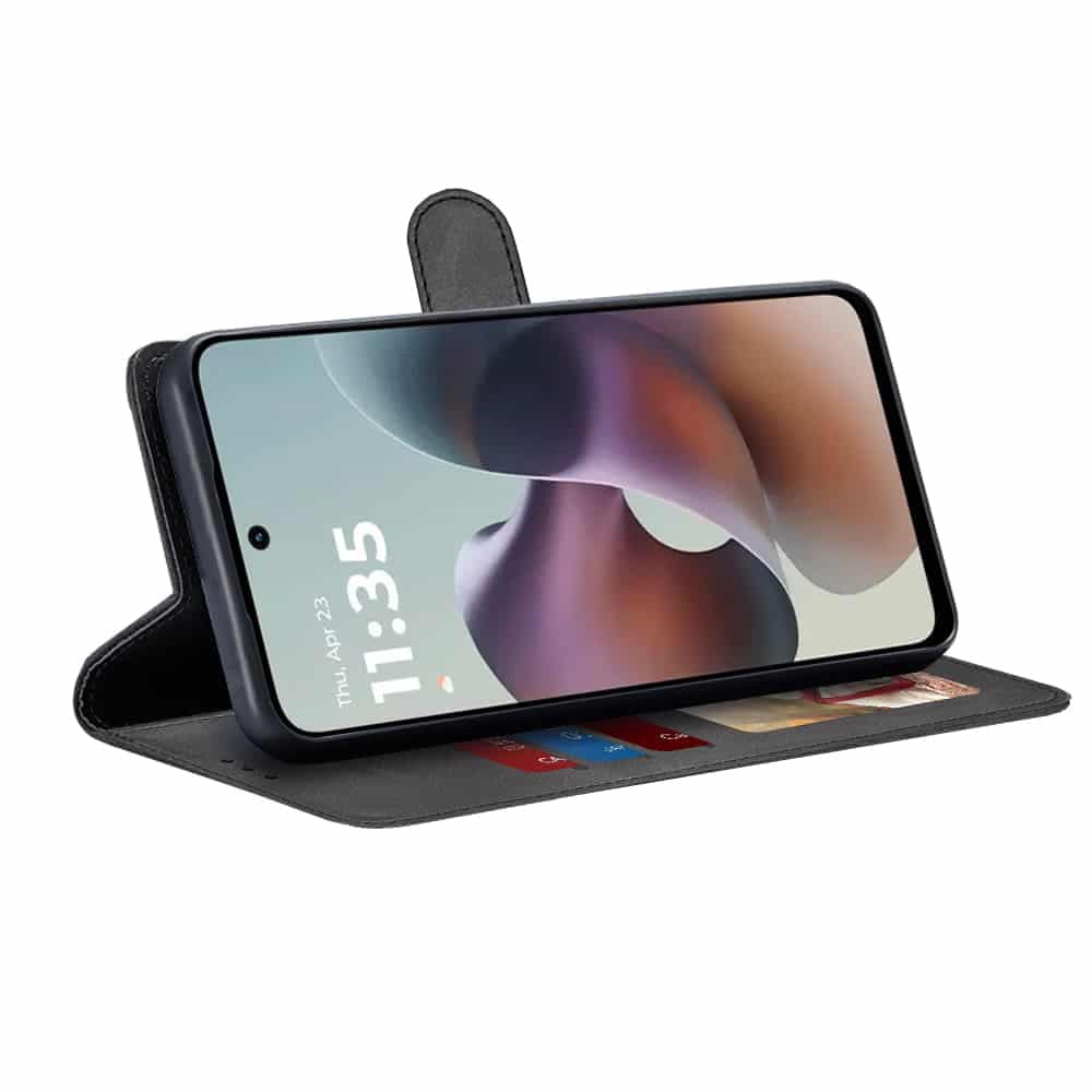 Techsuit Diary Book - θήκη για Motorola Moto G56 - Μαύρο 2