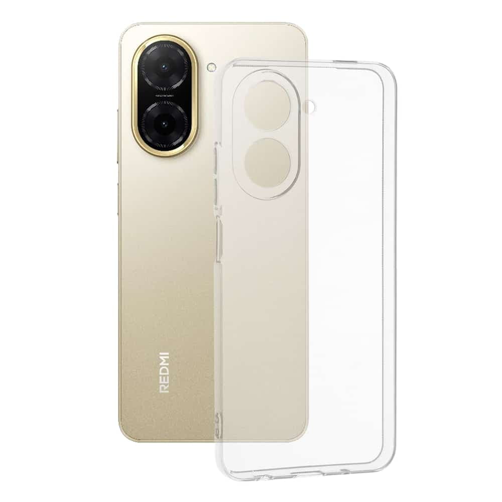 Techsuit Clear Silicone - θήκη για Xiaomi Redmi A5 4G - Διάφανο