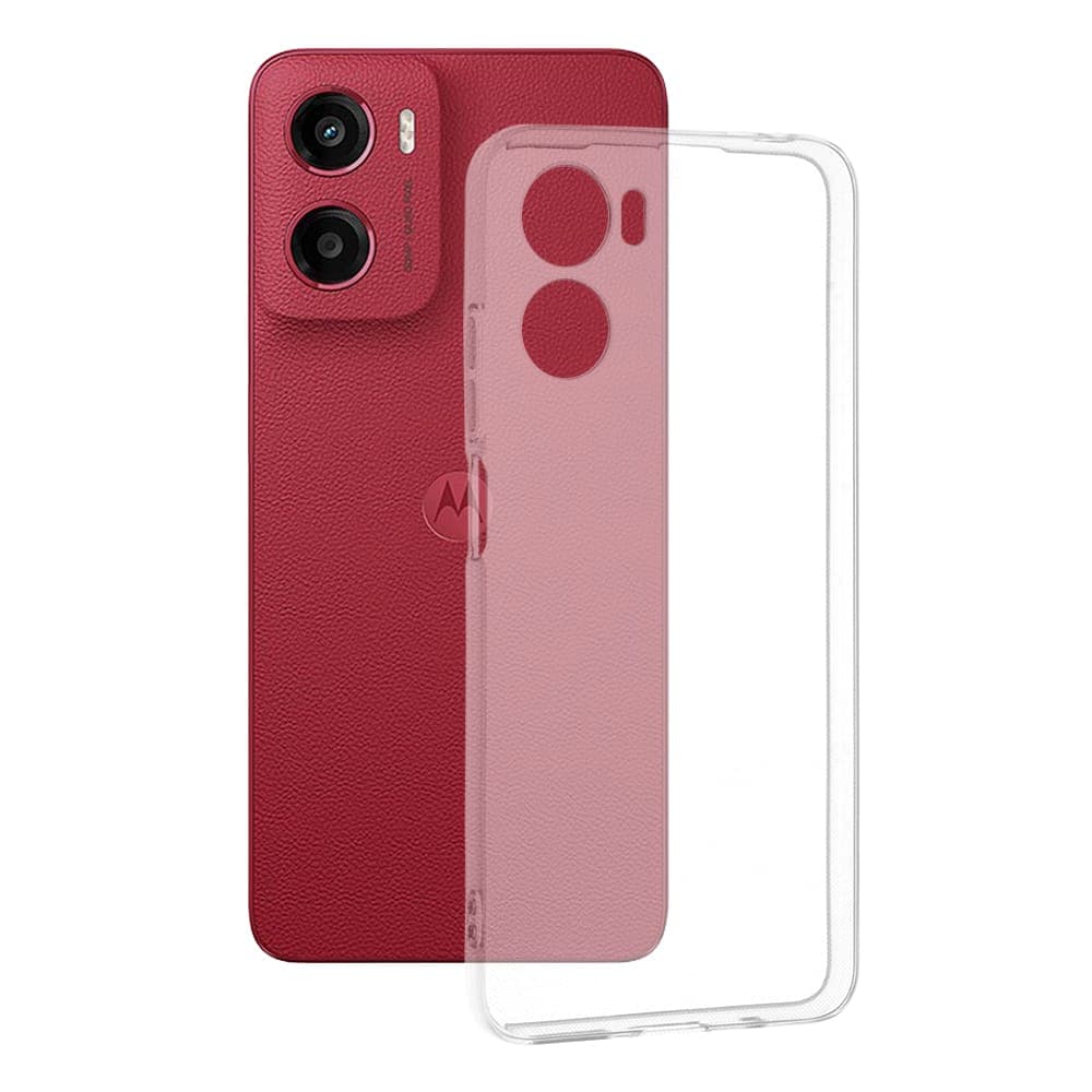 Techsuit Clear Silicone - θήκη για Motorola Moto G05 / E15 - Διάφανο