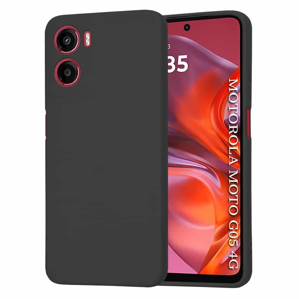 Techsuit SoftFlex - θήκη για Motorola Moto G05 - Μαύρο