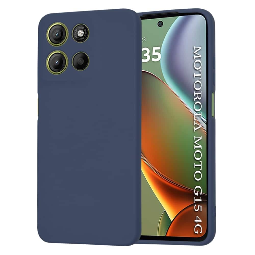 Techsuit SoftFlex - θήκη για Motorola Moto G15 - Μπλε